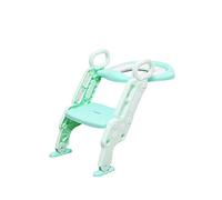 Portasapone portatile per bambini Sedile pieghevole da viaggio per esterni Sedile pieghevole con scaletta regolabile Sedile vasino portatile verde-seduta