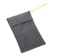 Portasapone riutilizzabile esfoliante, sacchetto a rete, accessorio per il bagno, occhiello di sospensione per risparmiare spazio, in nylon