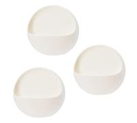 portasapone, Scarico a parete con ventosa multicolore 2 pezzi(Blanco)