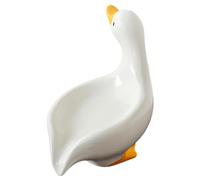 Portasapone scolapiatti, portasapone in barra per animali, custodia per portasapone per bucato con disegno di anatra dei cartoni animati, supporto in spugna multifunzionale stabile, contened