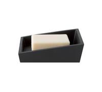 Portasapone Spirella Yoshi in poliresina nero opaco