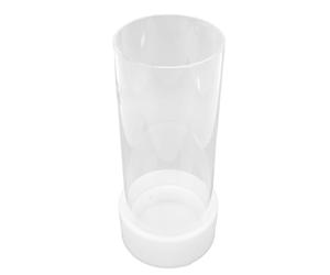 Portaschiuma per Gastronomia Molecolare in Vetro Siliconico, Generatore di Schiuma per Professionale e Strumento di Decorazione per Chef, Compatto e Portatile per Piatti