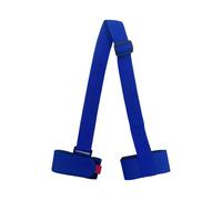 Portasci a spalla, cinghie da sci in nylon, regolabili, per trasportare sci, skimate, comodo porta sci portatile per snowboard, per uomini, donne e bambini, Blu, Refer to description