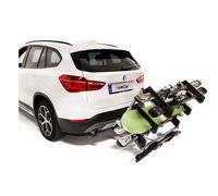 PORTASCI DA GANCIO TRAINO TOWCAR ANETO RECLINABILE SEI PAIA DI SCI E SNOWBOARD