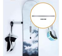 Portasci da parete, porta snowboard multifunzionale per garage
