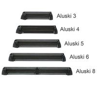 PORTASCI E PORTASNOWBOARD PER BARRE DA TETTO FABBRI ALUSKI 3 PAIA SCI/ 2 BOARD