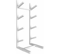 Portasci e snowboard da pavimento, organizer per palestra domestica, espositore per campioni, tappetino sportivo per snowboard, sci, scooter, soluzione ideale per garage/negozio