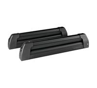 Portasci e Snowboard NK-40 in alluminio nero per barre 4 sci o 2 snow