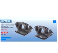 PORTASCI MAGNETICO GEV PER 2 PAIA DI SCI OK CARVING SKIPASS PIASTRA 20X20