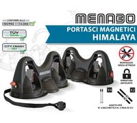 Porta sci magnetico da tetto MENABO' HIMALAYA 2 sci + bastoncini