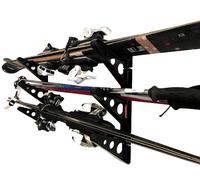 PORTASCI ORIZZONTALE SUPPORTO SCII DA PARETE O AUTO ORGANIZER SCI NEVE ALTA QUAL