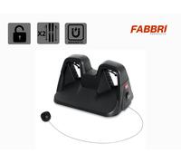 PORTASCI PORTA SCI MAGNETICO UNIVERSALE DA TETTO CON ANTIFURTO SKO FABBRI