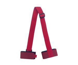 Portasci Tracolla in Nylon Spalla Porta Sci | Cinghie regolabili | Tracolla portatile per sci da montagna, Rosso, Refer to description