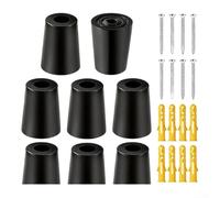 Portasci verticale Set, montaggio a parete verticale portasci con viti tasselli di espansione per conservare e visualizzare in modo sicuro sci snowboard