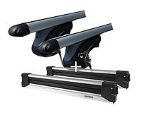 Portasci YELO 6 paia di sci + barre portapacchi VDP L120 compatibile con Volkswagen T-Cross (1C) (5 porte) dal 2018