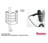 PORTASCIUGACAPELLI CON GANGIO CM.10X25H VIVA