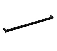 Portasciugamani ATLANTA Lunghezza 613 mm Interasse fori 600 mm nero opaco brunito per montaggio a parete/armadio Portasciugamani di SOTECH