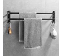 Portasciugamani da 80 cm, senza foratura