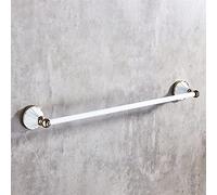 Portasciugamani da bagno in stile europeo Supporto a parete con asta singola da 60 cm Portasalviette da bagno ad alta efficienza per efficienza (Made in China)
