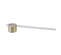 Portasciugamani da Bagno, Portasciugamani Moderno di Lusso Portasciugamani in Acrilico, Portasciugamani da Parete per Cucina Bagno, Accessori da Bagno, Facile da Installare (30 cm)