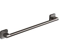 Portasciugamani da Parete, Portasciugamani da Parete, Portasciugamani Nero per Bagno, Portasciugamani in Stile Moderno Montato A Parete, per La Parete del Bagno di Casa, 40cm