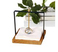 Portasciugamani da tavolo - Dispenser verticale di asciugamani - Organizer elegante per asciugamani, per bagno, piano di lavoro, cucina, sala da pranzo, controsoffitto, camera padrona ristorante