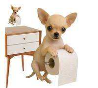 Portasciugamani Di Carta Cane - Rack Di Divertente, Stand Per Organizzatore Di Tovaglioli Di Carta Da Parete Per Cucina Del Bagno, Design Di Cani Decorativi, Hu