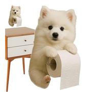Portasciugamani - Distributore decorativo a forma di cane | Accessorio decorativo da bagno Organizzatore di stoccaggio per casa appartamento hotel camera