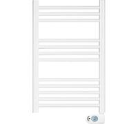 Portasciugamani elettrico 500 W, riscaldamento bagno e asciugacapelli, schermo LCD