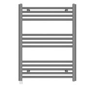 Portasciugamani elettrico 80 60 cm 300 W - Grigio