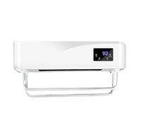 Portasciugamani Elettrico Da Bagno Riscaldato Intelligente Scaldasalviette Termostatico Automatico Riscaldamento rapido ed efficiente(BLUE_9KW)