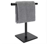 Portasciugamani in acciaio inossidabile Portasciugamani verticale a forma di T Portasciugamani verticale da bagno Portasciugamani da appoggio,Autoportante, Piantana da Bagno e Cucina