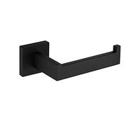 Portasciugamani in bronzo nero lucido finitura a specchio accessori da bagno multiuso porta carta igienica gancio accappatoio materiale elegante decorazione domestica