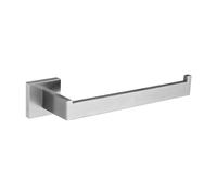 Portasciugamani in bronzo nero spazzolato per bagno, finitura lucida a specchio, porta carta igienica, gancio e accessori e design elegante