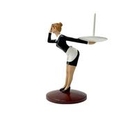 Portasciugamani in carta decorativa per gatto yoga | Supporto per rotolo da cucina in ghisa - Design kitys cane testa in fondo accessorio originale per cucina, sala da pranzo, bancone