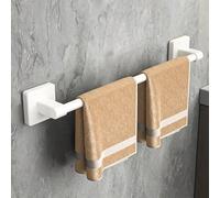 Portasciugamani in lega di alluminio, organizer multifunzione per accessori da bagno per la stanza della doccia, accessori e strumenti da bagno 30 cm,40 centimetri,50 centimetri,40CM tre pali,Asta dop
