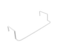 Portasciugamani in metallo per termosifone da appendere, per bagno, lavanderia, organizer multiuso per asciugare (bianco-piccolo)