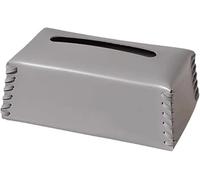 Portasciugamani in pelle e ceramica, in pelle, supporto, dispenser, multicolore, 23,5 x 13 x 9 cm