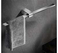 Portasciugamani mobile appendiabiti da bagno supporto da parete bar spazio quadrato mensola bagno cucina Storage 40 cm spazzolato