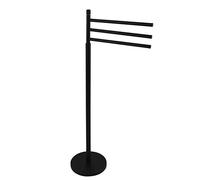 Portasciugamani MSV Ella a 3 bracci, acciaio nero opaco