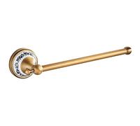Portasciugamani per bagno in ottone bronzo antico, antiruggine, montaggio a parete, accessori per il bagno, porta asciugamani, design in porcellana