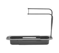 Portasciugamani per lavabo, organizer per spugna da cucina espandibile, porta lavabo universale con grande capacità, asta di asciugatura salvaspazio per Sink Edge - accessorio per la cucina domestica