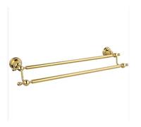 Portasciugamani Portasciugamani in acciaio inox, portasciugamani da parete, colore oro zirconio, Compatible with bagno, doccia, WC porta salviette(Size2)