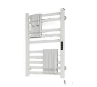 Portasciugamani Riscaldato Elettricamente Da Bagno Smart Home In Fibra Di Carbonio Asciugatura A Temperatura Costante Ripiano Senza Perforazione Riscaldamento rapido ed efficiente(I)