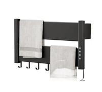 Portasciugamani Riscaldato Elettrico Intelligente Accessori For Il Bagno Scaldasalviette For La Casa Da Senza Punzonatura Riscaldamento rapido ed efficiente(A2 57x10x30cm left)