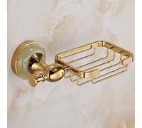 Portasciugamani, Set Di Accessorir il Bagno, Set Di Accessorir il Bagno, Portasciugamani a Doppio Strato in Rame Stile Giada Europea, Anello Portasciugamani, Gancio Appendiabiti, Portarotolo Di Carta