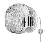 Portascope con montaggio a parete, Ganci Adesivi Ad Alta Resistenza Durevoli, Supporto scope e mop solido con ganci integrati, per Casa Garage Porta Esterno Giardino Cucina Bagno Ripostiglio Ufficio