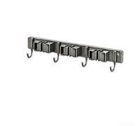 Portascope da Muro Adesivo No per trapano 41cm Portascope da(four) | Leghe di alluminio e ABS, , impermeabile, non invecchia, duraturo nel tempo