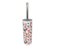 PORTASCOPINO A CILINDRO 9.1X26.8CM SCOPINO BAGNO WC TOILETTE SFERE ASTRATTE 8708