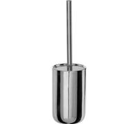 Portascopino bagno Alchimista H 38 cm argento Argento
